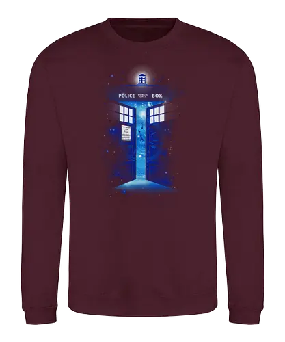 Time Gate - doctor, who, bbc, tardis, time machine - Sweatshirt