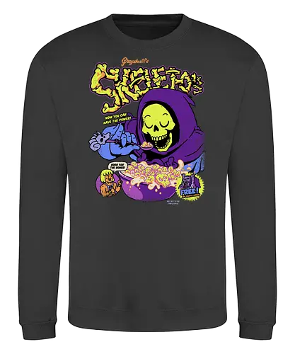 Skelet-Os - skeletor, motu, lucky, Charms, action figure - Sweatshirt
