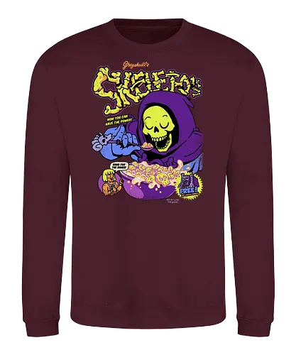 Skelet-Os - skeletor, motu, lucky, Charms, action figure - Sweatshirt