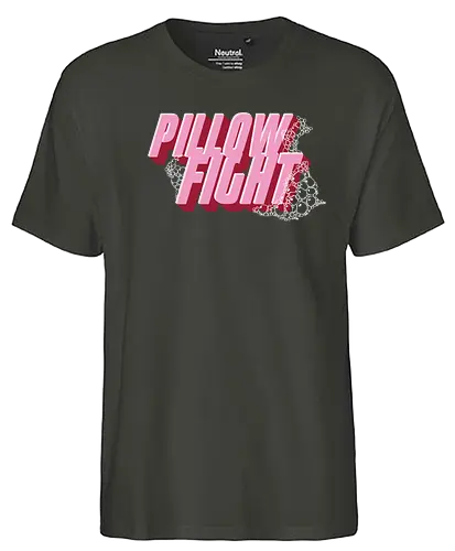 Pillow Fight - Kissenschlacht, fight club, Soap, Paper Street Soap, seife, Tyler, Durden - Fairtrade T-Shirt