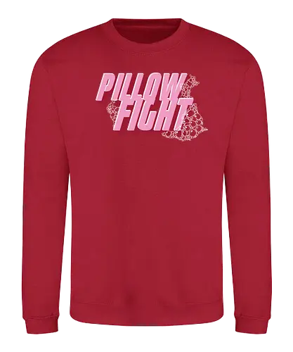 Pillow Fight - Kissenschlacht, fight club, Soap, Paper Street Soap, seife, Tyler, Durden - Sweatshirt