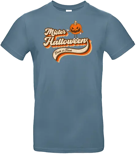 Mister Halloween - pumpkin, kürbis, Trick or treat - Standard T-Shirt