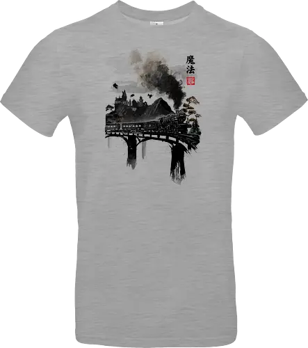 Train to school of magic sumi e