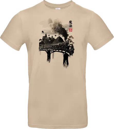 Train to school of magic sumi e