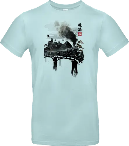 Train to school of magic sumi e