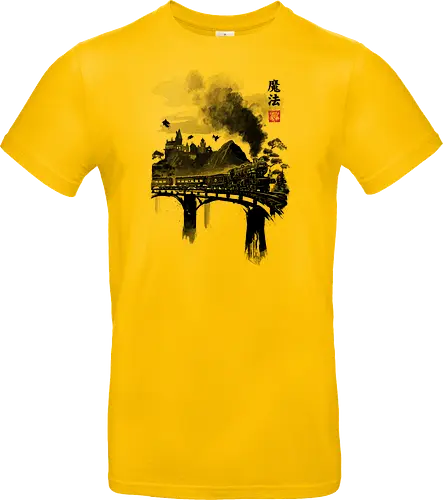 Train to school of magic sumi e