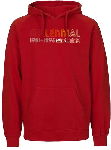 Millennial 1981-1996 - Generation Y - Fairtrade Hoodie