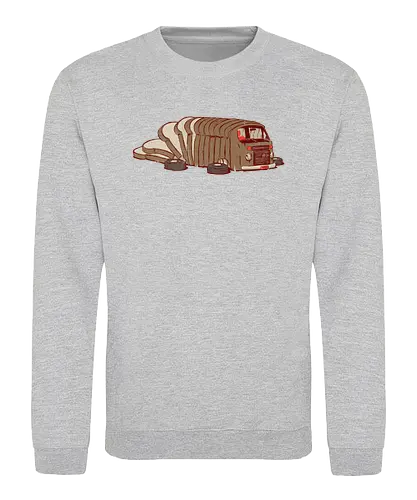 Loafwagen - Loaf, brot, Laib, auto, camper, bulli, brd - Sweatshirt