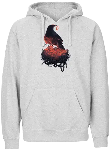 Calm like a Bomb - grenade, bombe, crow, rabe, Consolet - Fairtrade Hoodie