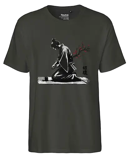 Death and life - leben, tod, sakura - Fairtrade T-Shirt