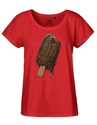 DRIP - rip, Grave, eis, ice, Popsicle, Grab, tropfen - Fairtrade Girl Shirt