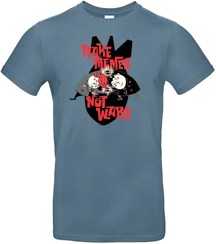 Make Memes not War - trump, kim jong un, memes, war, grenade, usa, Kor - Standard T-Shirt