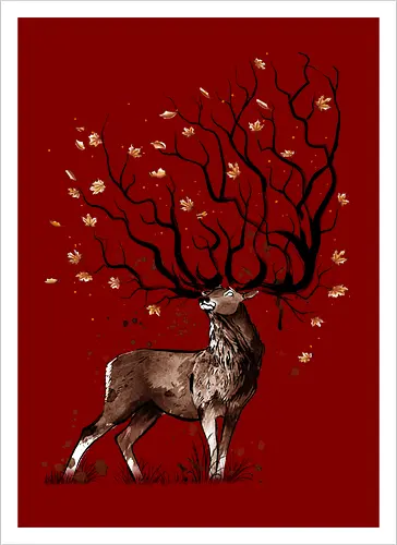 Autumn deer