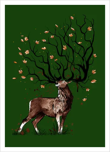Autumn deer