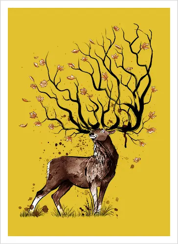 Autumn deer