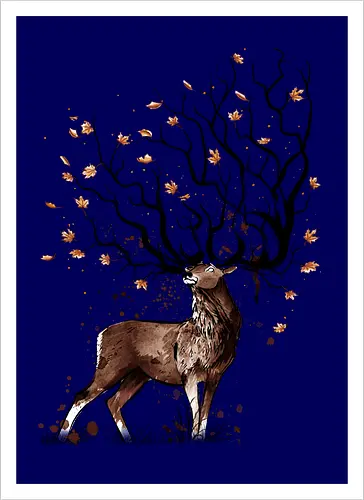 Autumn deer