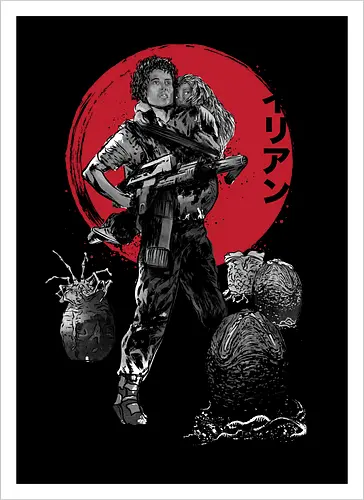 The rescue of Newt sumi e