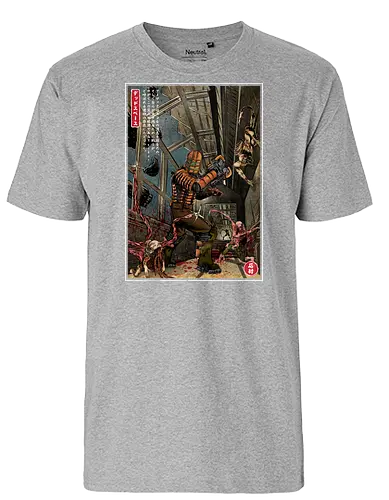 Surviving the USG Ishimura - gaming, horror, survival, space, dd - Fairtrade T-Shirt