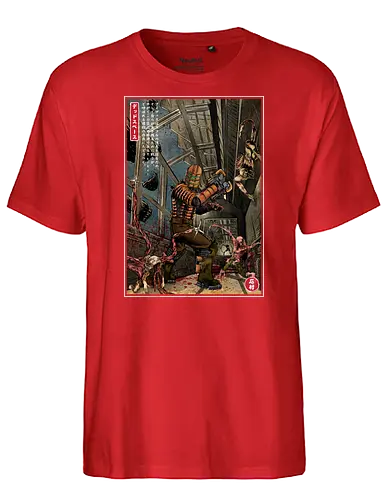Surviving the USG Ishimura - gaming, horror, survival, space, dd - Fairtrade T-Shirt