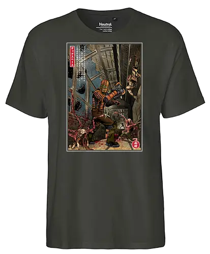 Surviving the USG Ishimura - gaming, horror, survival, space, dd - Fairtrade T-Shirt