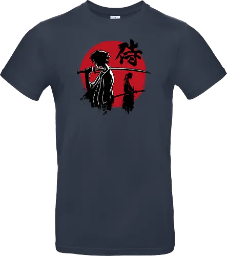 Mugen and Jin sumi e