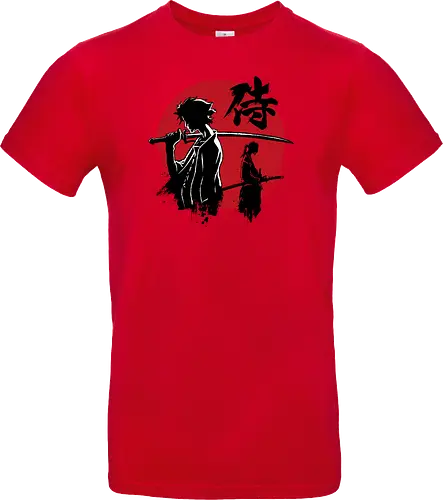 Mugen and Jin sumi e