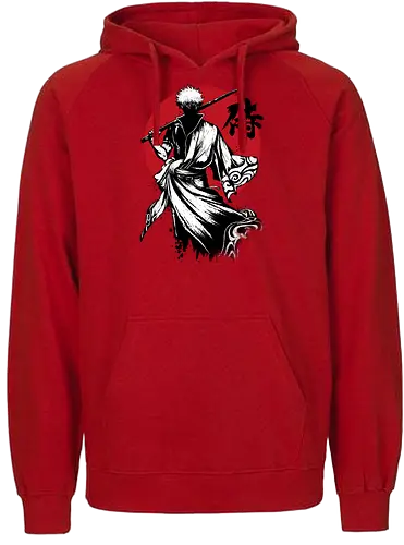 Gintoki sumi e - gintoki, anime, manga, samurai - Fairtrade Hoodie