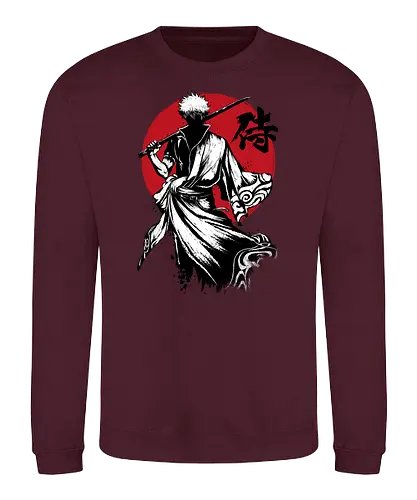 Gintoki sumi e - gintoki, anime, manga, samurai - Sweatshirt