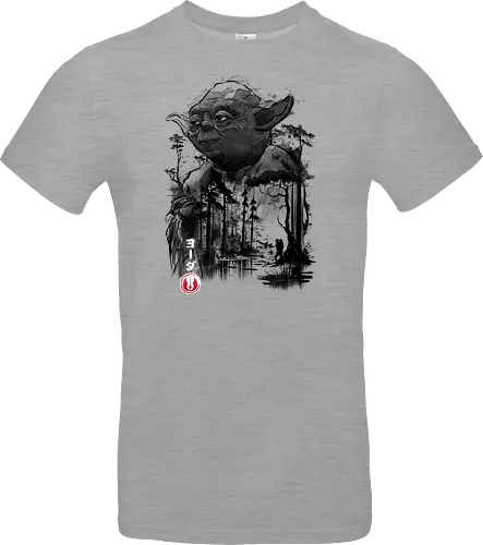 The master in the swamp sumi e - space opera - Standard T-Shirt