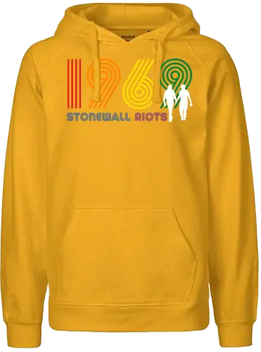 1969 Stonewall riots - retro - Fairtrade Hoodie