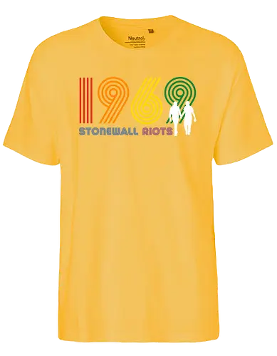 1969 Stonewall riots - retro - Fairtrade T-Shirt