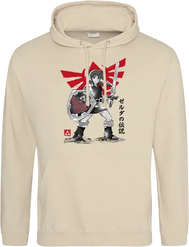 Legendary hero sumi e