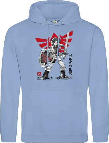 Legendary hero sumi e