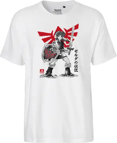 Legendary hero sumi e