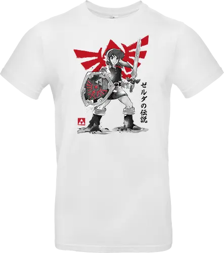 Legendary hero sumi e