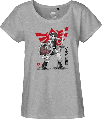 Legendary hero sumi e