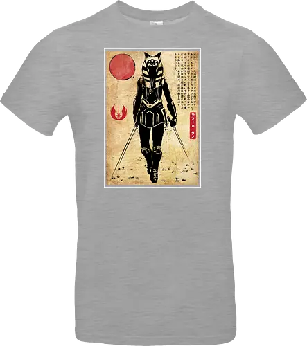 Ahsoka Tano woodblock