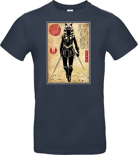 Ahsoka Tano woodblock