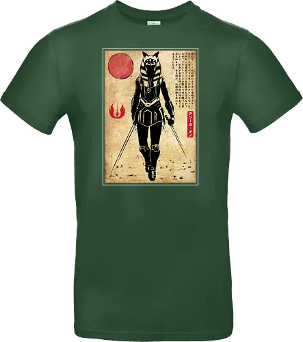 Ahsoka Tano woodblock