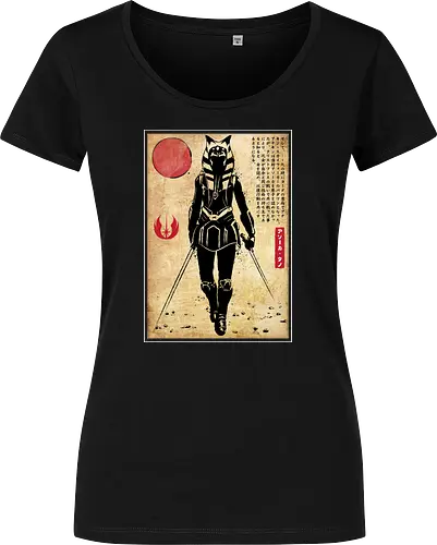 Ahsoka Tano woodblock