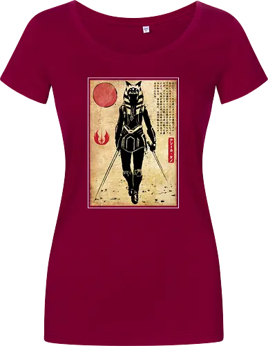 Ahsoka Tano woodblock