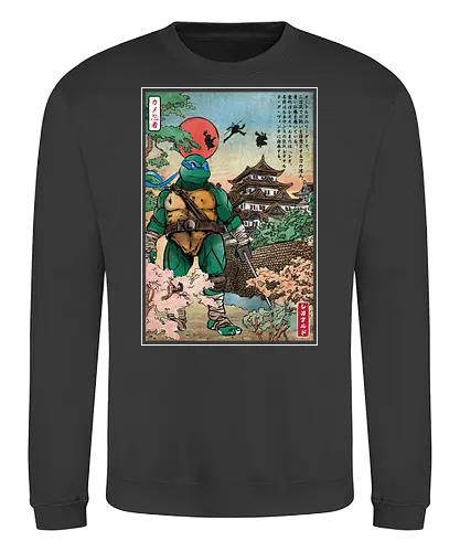 Dual katana in Japan - turtles, ninja, heroes - Sweatshirt
