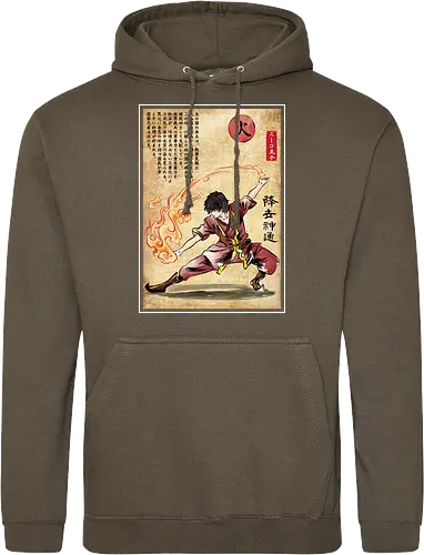 Fire nation master woodblock