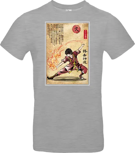 Fire nation master woodblock