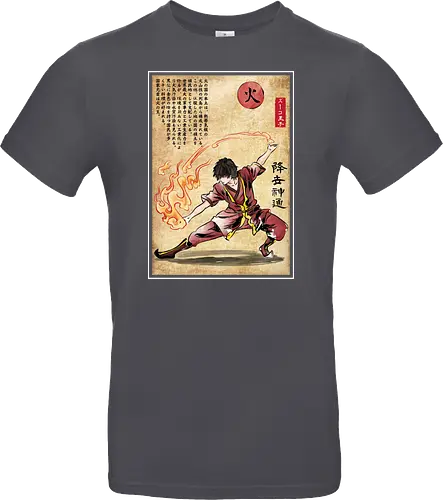 Fire nation master woodblock