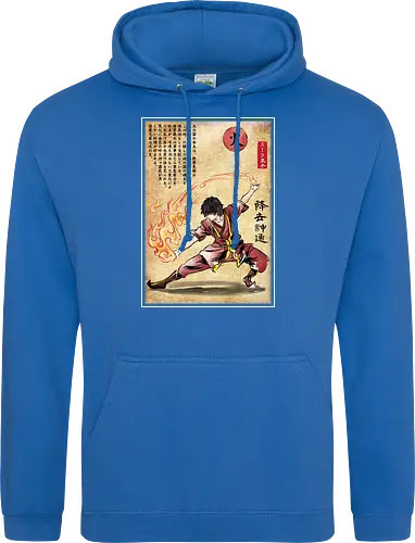 Fire nation master woodblock