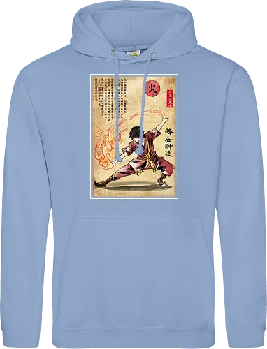 Fire nation master woodblock