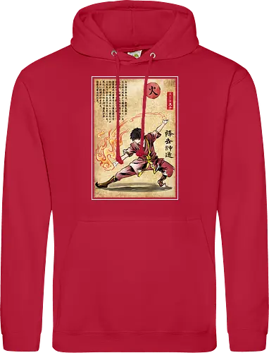 Fire nation master woodblock