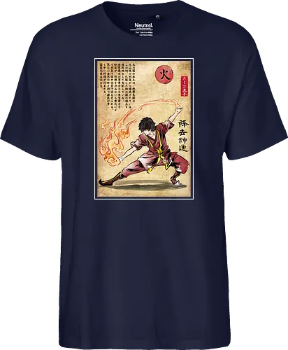 Fire nation master woodblock