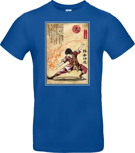 Fire nation master woodblock